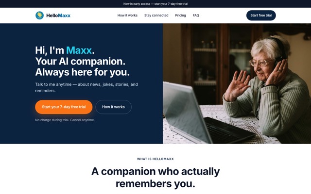 HelloMaxx website